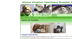 Desktop Screenshot of animalkingdomvet.com